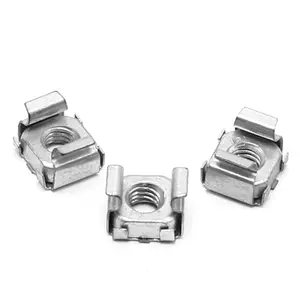 Factory Customized Cage Nuts M3 Cage Nut M4 Zinc Plated Square Weld Cage Nut