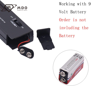 Stylo Testeur de Diamants Portable Haute Précision, Kit d'Outils de Bijouterie avec Boîtier pour Équipement de Test de Bijoux II Sélecteur de Pierres Précieuses - Product Image 5