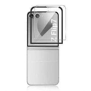 Protector de Pantalla de Vidrio Templado Anti-rayas Personalizado por el Fabricante para Samsung Z Flip 7, Película Protectora de Pantalla Exterior - Product Image 1