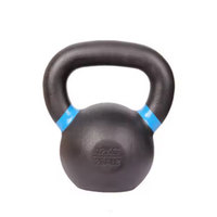 Kettlebell portable en fonte Yihong YHAC-006 4kg-20kg (noir) pour l'entraînement professionnel de musculation et de travail complet du corps, logo personnalisé