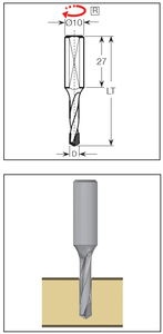 Le goujon élevé de DP de productivité foret la tige au sol avec l'appartement et la vis avec la résistance mécanique élevée 2 Conseils DP - Product Image 4