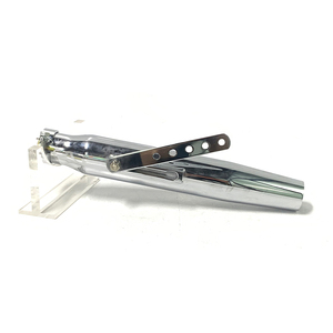 <span class=keywords><strong>Silencieux</strong></span> d'échappement universel de moto Chrome Niveau 8 <span class=keywords><strong>Silencieux</strong></span> rétro pour <span class=keywords><strong>Harley</strong></span> <span class=keywords><strong>Davidson</strong></span> Cafe Racer <span class=keywords><strong>Silencieux</strong></span> - Product Image 1