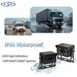 Espelho Retrovisor de 7 Polegadas para Carro e Caminhão com Auxílio de Reversão, BSD, Ponto Cego, 4 Canais AHD 1080p, Gravador de Vídeo Carplay e Monitor LCD - Product Image 4