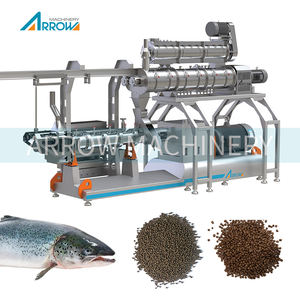 Ligne de production flottante industrielle de haute capacité 200 kg/h de système d'extrusion d'alimentation de poissons pour des moulins d'alimentation d'aquaculture - Product Image 5