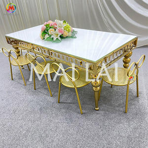 Bureau d'activités rectangulaire en acier inoxydable bon marché Table et chaise pour enfants d'étude pour tout-petits Table d'événement à louer - Product Image 1