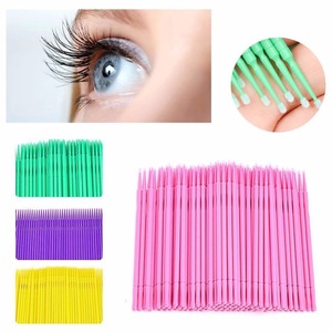 100Pcs <b>Micro</b> Cotton Swab Disposable Applicator Brush for Eyelash <b>Extension</b> - Product Image 6
