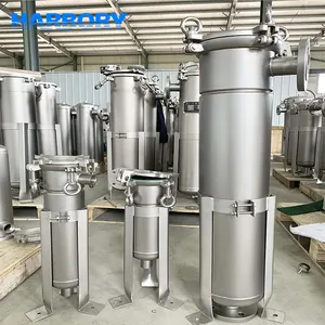 Waste Water Treatment Single Bag Filter Housing Stainless Steel SS Liquid Filter Housing