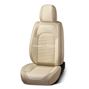 Xiangta 5D luxe en cuir Pu universel Fly 5D stéréo housse de sièges de voiture en cuir Pvc housses de siège imperméables pour voiture - Product Image 1