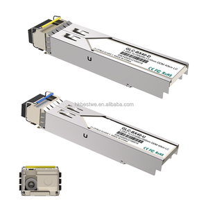 Módulo Transceptor Óptico BiDi de Venta Caliente 1310nm 1550nm 40KM Simplex LC Conector SFP para Equipos de Fibra Óptica - Product Image 1