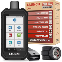 2025 LAUNCH X431 Creader TPMS 5011 V2 Sensor de programación de presión de neumáticos OBD2 herramienta de escáner compatible con todas las herramientas de diagnóstico de 315/433MHz
