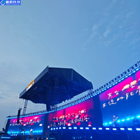 P3.91 500*500mm Layar LED Outdoor untuk Sewa |   Papan Reklame Kecerahan Tinggi 4500nits dengan Teks |   Garansi 3 Tahun