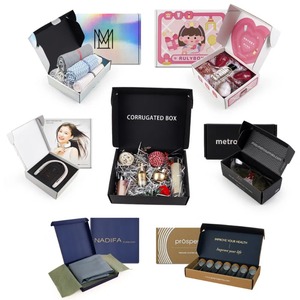 Custom Logo Printed Craft Packaging Corrugated Folding Shipping <b>Mailing</b> Mailer Paper Gift <b>Boxes</b> - Product Image 3