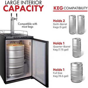 レストランのための商业冷たいビールディスペンサービールKegerator - Product Image 3