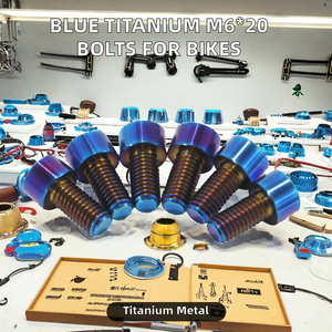 <span class=keywords><strong>Gr5</strong></span> Titan Bu Lông Din912 Tiêu Chuẩn Cap Hex Bu Lông Đầu M6 * 20 Cho Xe Đạp - Product Image 2