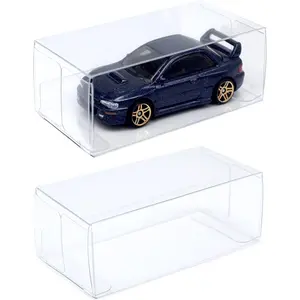 Popular Diecast MatchBox Car Box Transparent Hotwheels Protector Vehicle Box For Toy Car MatchBox Packaging