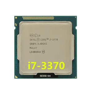 ICOOOLAX 데스크탑 컴퓨터 용 i7 2600 CPU 사용 저렴한 i7 코어 LGA 1155 프로세서 3.4 GHZ CPU 인텔 용