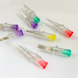 2024 mới nhất vỏ màng Tattoo Cartridge kim, 20 cái phổ biến hình xăm kim