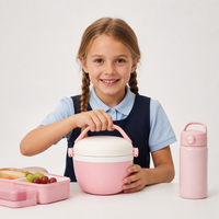 Conteneur alimentaire isotherme en acier inoxydable 304, boîte à lunch portable, contenants pour adultes et enfants