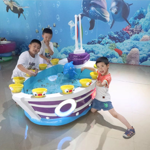 สวนสนุกสำหรับเด็ก บ่อน้ำตกปลา - เกมตกปลาแบบอินเทอร์แอคทีฟสำหรับพ่อแม่ลูก เหมาะสำหรับเกมอาร์เคดและสนามเด็กเล่น - Product Image 5