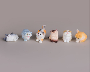 Figuras Decorativas <span class=keywords><strong>de</strong></span> Gatitos en Miniatura <span class=keywords><strong>de</strong></span> Resina, para <span class=keywords><strong>Casa</strong></span> <span class=keywords><strong>de</strong></span> <span class=keywords><strong>Muñecas</strong></span>, Decoración Hecha a Mano, DIY - Product Image 1