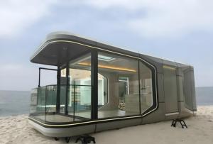 Three-story Eco-Friendly Luxury Container Villa <strong>Houses</strong> with Customizable Cafes &amp; Wine Rooms Mountain Farm Cabin - Product Image 5