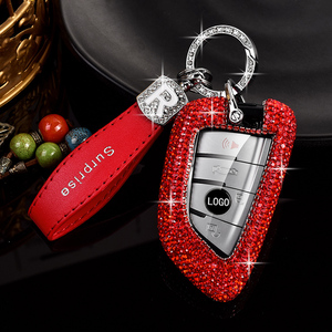 Strass Bling en cristal chaud pour <span class=keywords><strong>BMW</strong></span> SUV <span class=keywords><strong>X3</strong></span> X4 5X 6X 7X <span class=keywords><strong>porte</strong></span>-clés de voiture avec fermeture à sangle suspendue - Product Image 2