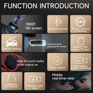 Cámara para Auto con WIFI, DVR, Sensor G, Grabador de Video, Visión Trasera, Doble Lente HD, Grabación Cíclica de 24H - Product Image 2