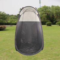 Tenda Memancing Lipat Tahan Air untuk Berkemah di Luar Ruangan, Tenda Polyester PVC untuk Pengamatan Burung dan Berjemur