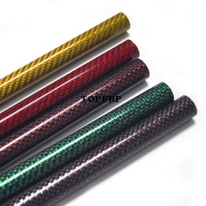 Customized CRP Braided Textured Carbon Fiber Tubes - Product Image 3
