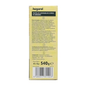 Capsules pour lave-vaisselle Classic Home, 45 unités - Product Image 3