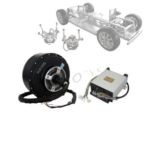 Высокомощный бесщеточный мотор-редуктор QS MOTOR 12000 Вт 70H V4 с постоянными магнитами для электромобилей, комплект APT96800, максимальный крутящий момент 350 Н·м для скорости до 120 км/ч - Product Image 1