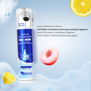 La <span class=keywords><strong>mejor</strong></span> <span class=keywords><strong>crema</strong></span> de carbón de coco Natural segura <span class=keywords><strong>para</strong></span> <span class=keywords><strong>blanquear</strong></span> <span class=keywords><strong>los</strong></span> <span class=keywords><strong>dientes</strong></span> pasta de <span class=keywords><strong>dientes</strong></span> enzima que elimina las manchas pasta de <span class=keywords><strong>dientes</strong></span> - Product Image 2