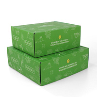 Échantillon Gratuit Vente en Gros Boîte d'Expédition en Carton Ondulé Pliable Personnalisée Impression Couleur Emballage Boîte d'Expédition en Carton avec Logo Personnalisé