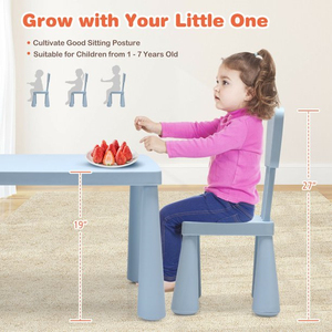 Ensemble table et <span class=keywords><strong>chaise</strong></span> pour enfants, mobilier d'étude, idéale pour jardin d'enfants - Product Image 3