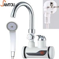 Chauffe-eau instantané sans réservoir SAMTOU 3S 3000W, robinet chauffant rapide, robinets de cuisine électriques avec affichage numérique LED