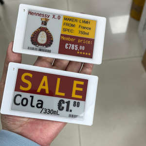 Etiquetas Electrónicas Bluetooth Bt E Paper Ble 2.4ghz Api Epd Spi, Etiquetas de Precio Digitales Eink Esp32, Etiquetas NFC ESL - Product Image 2