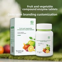 Comprimés Enzymatiques Composés Fermentés pour Enfants OEM – Glucoamylase de Fruits et Légumes pour la Nutrition Sportive, Favorise la Digestion Intestinale