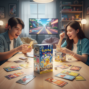 Pokemoned SV8 Card Super Electric Breaker Pack <b>Box</b> 30 Packs 150 Sheets Paper TCG Collectible Cards Made in Korea for <b>Parties</b> - Product Image 3