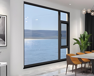 Portes <span class=keywords><strong>et</strong></span> fenêtres en aluminium à rupture <span class=keywords><strong>de</strong></span> pont thermique, fenêtre coulissante en aluminium <span class=keywords><strong>de</strong></span> haute qualité, style moderne/chinois/européen/artistique - Product Image 2
