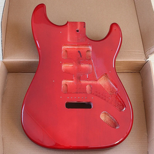 ALDER Elektrische Gitaar Body 3-delige Verbinding Gelakte Afwerking Beginner 6-snarige SSS Single Coil Pickups Volwassen Formaat - Product Image 6