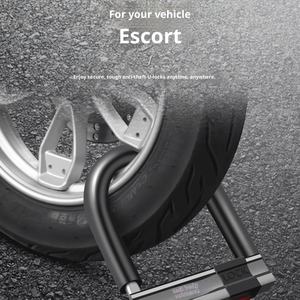 Serrure de <span class=keywords><strong>vélo</strong></span> antivol pour <span class=keywords><strong>vélo</strong></span>/moto/tricycle antivol <span class=keywords><strong>à</strong></span> piles antivol U serrure de <span class=keywords><strong>vélo</strong></span> avec cisaillement anti-hydraulique - Product Image 4