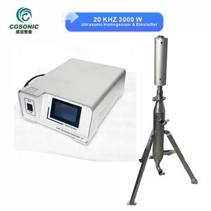 Homogénéisateur à ultrasons de laboratoire 3000W 20KHz, utilisé <span class=keywords><strong>pour</strong></span> l'extraction, l'émulsification, le mélange et le traitement de l'eau - Product Image 3