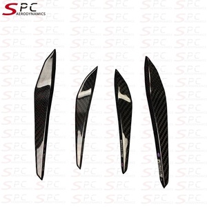 Pièces de garniture de pare-chocs avant en Fiber de carbone Style SPC MP pour BMW M3 <span class=keywords><strong>M4</strong></span> volets avant en Fiber de carbone pour BMW G80 G82 G83 séparateur avant - Product Image 3
