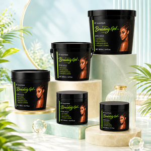 Gel Fixateur Sunpinherb Marque Privée – Sans Résidus, Fixation Forte pour Dreadlocks, Tresses Africaines et Coiffures Protectrices - Product Image 1