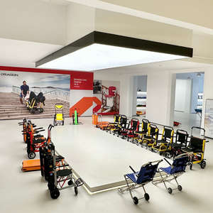 Elektrische traptransport aluminium karren opvouwbare elektrische handkar zware uitvoering elektrische trapklimmer - Product Image 4