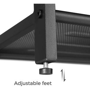 ม้านั่งรองเท้าอุตสาหกรรมแบบ<span class=keywords><strong>2</strong></span>ชั้นชั้นชั้นวางรองเท้าสีน้ำตาลแนวชนบทที่เก็บรองเท้าพร้อมตาข่ายสำหรับห้องนั่งเล่น - Product Image 2