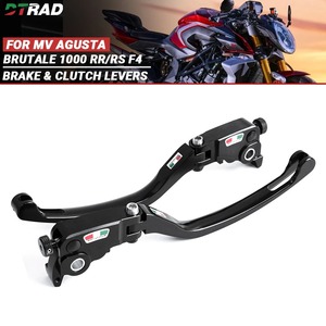Nueva Palanca de Freno y Embrague Ajustable TWM <span class=keywords><strong>Racing</strong></span> RCS para Motocicleta <span class=keywords><strong>MV</strong></span> Agusta Brutale 1000 RS/RR Rush 1000 F4 RR/RC, Manillar Plegable - Product Image 1