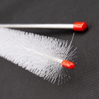 Brosse de nettoyage à long manche en acier inoxydable pour radiateur de voiture, camions et fourgonnettes - Outil de dépoussiérage sans démontage requis
