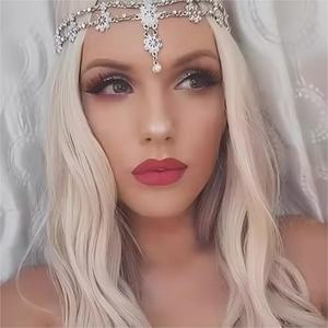 Diadema Dorada para Mujer con Cristales de Imitación en Forma de Lágrima, Joyería Corporal para Novia, Boda, Fiesta, Compromiso, Estilo Boho - Product Image 5