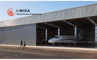 Hangar et entrepôt/atelier de maintenance aéronautique préfabriqués intégrés modernes – Bâtiments en acier robustes et durables